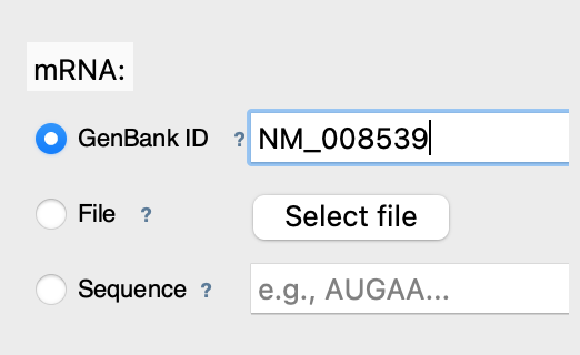 Select mRNA for Dynamite Mode